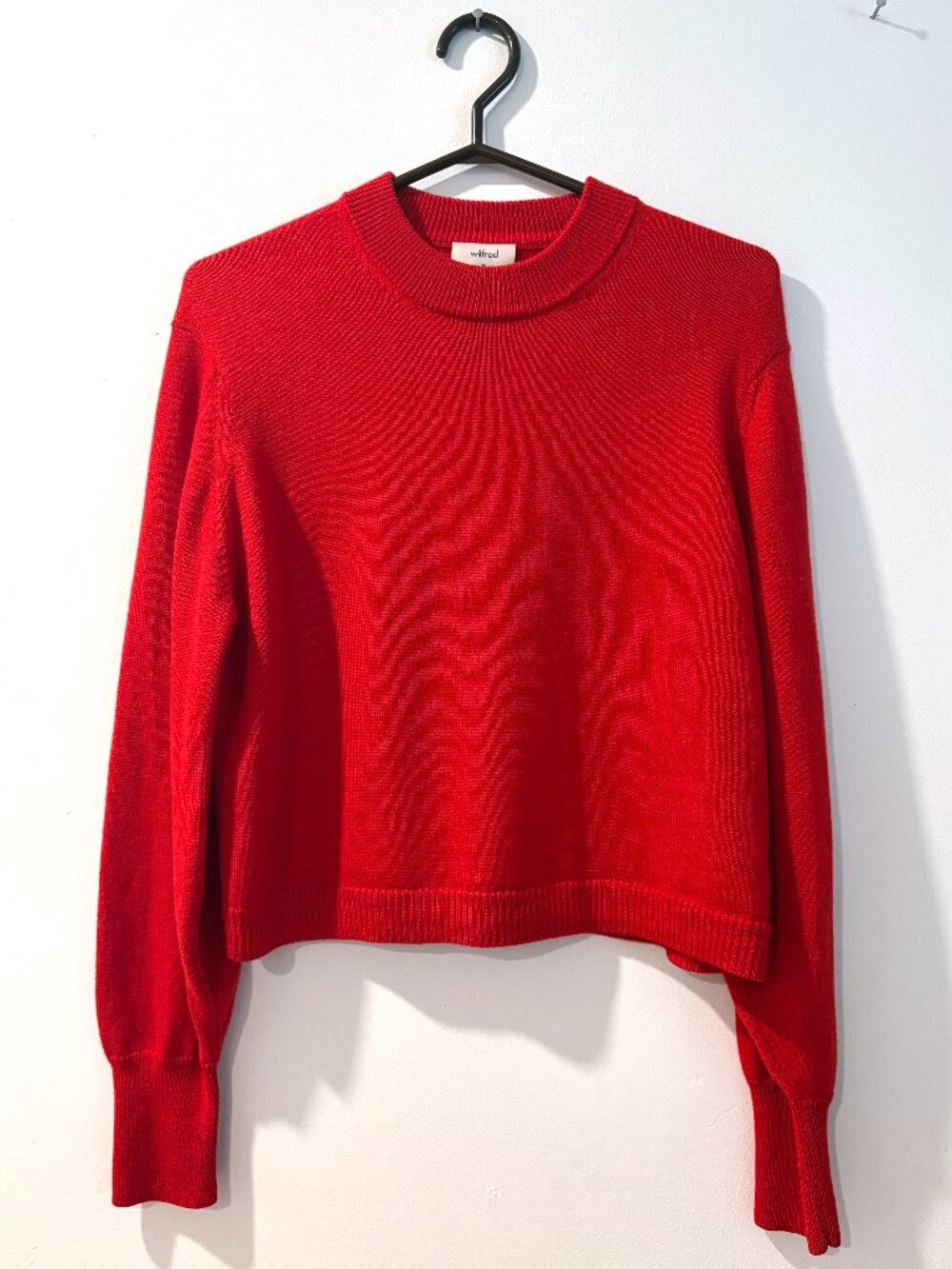 Wilfred Aritzia Red Sweater